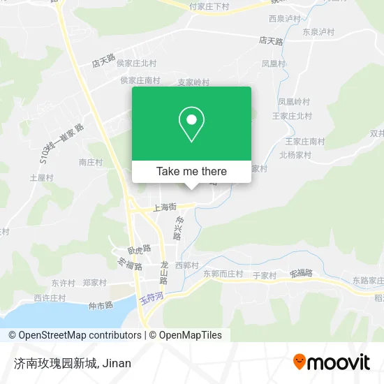 济南玫瑰园新城 map