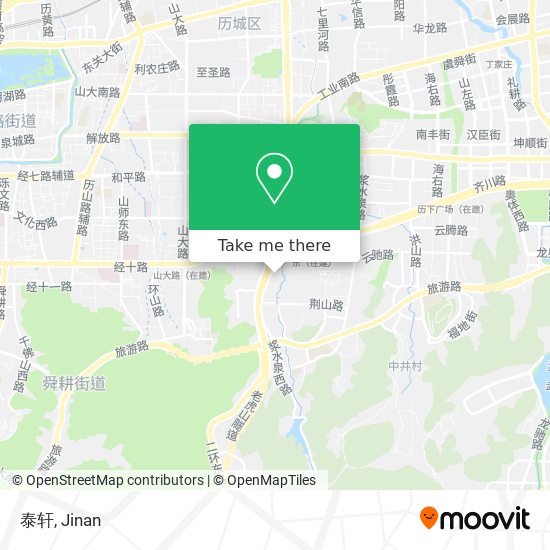 How to get to 泰轩in 历下区by Bus?