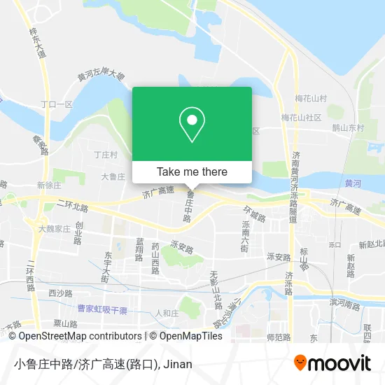 小鲁庄中路/济广高速(路口) map