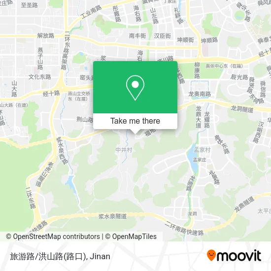 旅游路/洪山路(路口) map