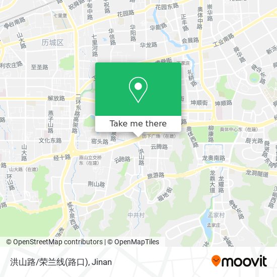洪山路/荣兰线(路口) map