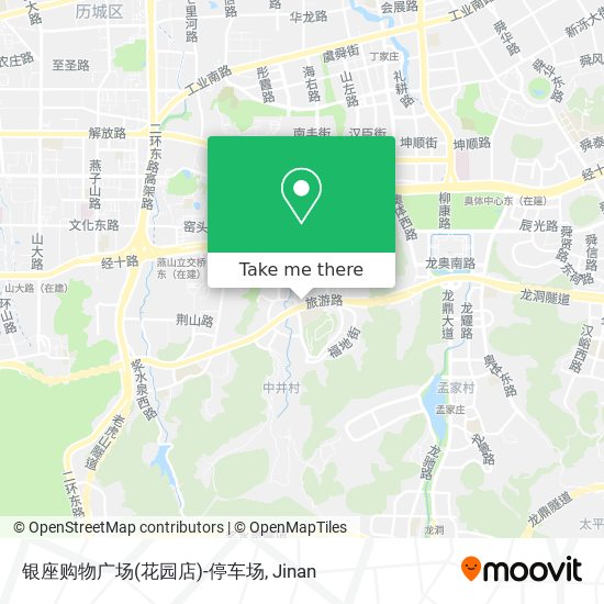 银座购物广场(花园店)-停车场 map
