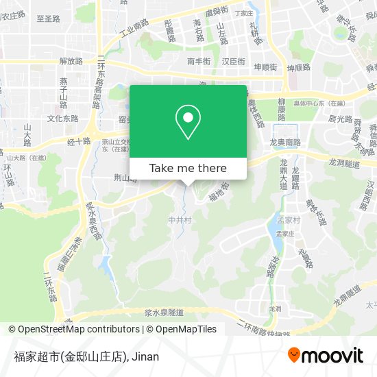 福家超市(金邸山庄店) map