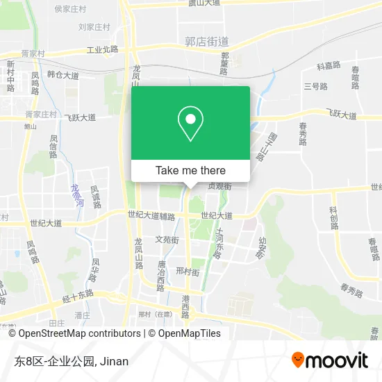 东8区-企业公园 map
