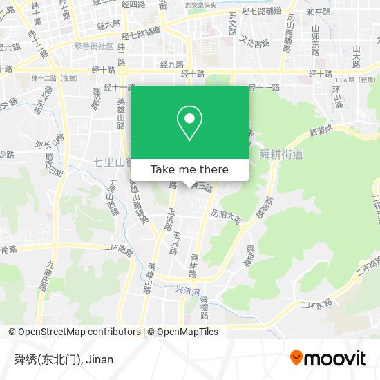 舜绣(东北门) map