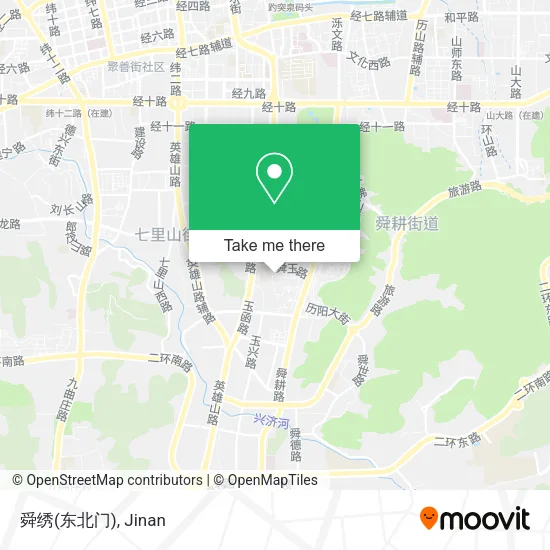 舜绣(东北门) map