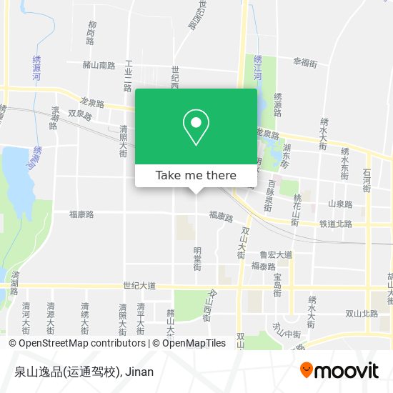 泉山逸品(运通驾校) map