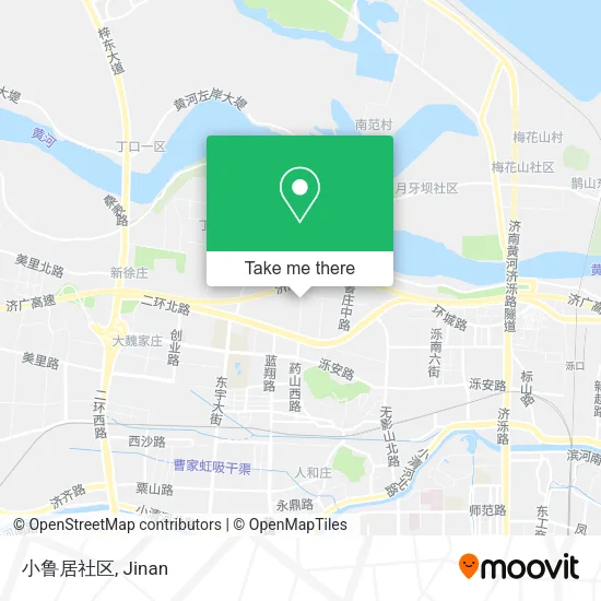 小鲁居社区 map