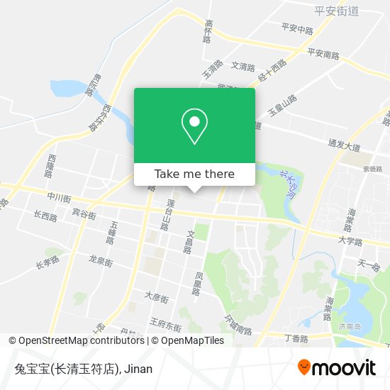 兔宝宝(长清玉符店) map