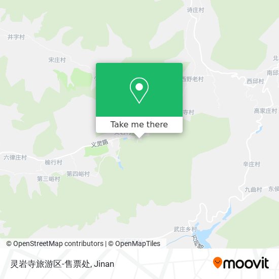 灵岩寺旅游区-售票处 map