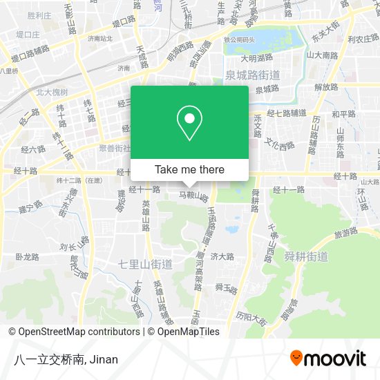 八一立交桥南 map