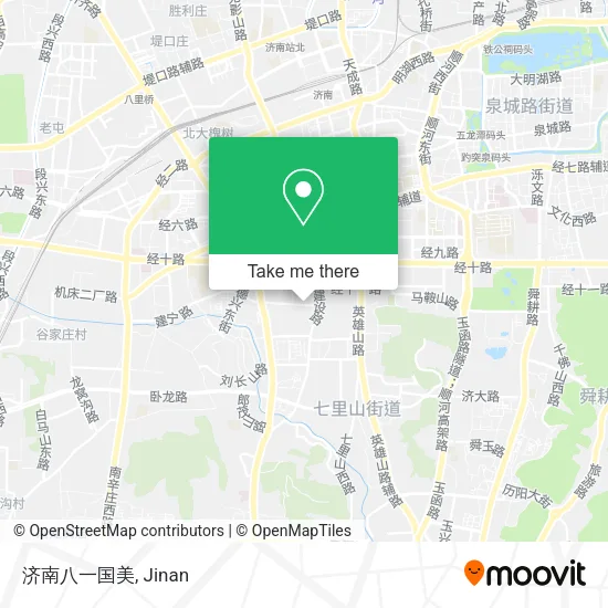 济南八一国美 map