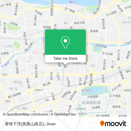 赛维干洗(凤凰山路店) map