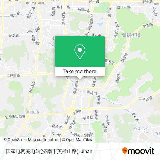 国家电网充电站(济南市英雄山路) map