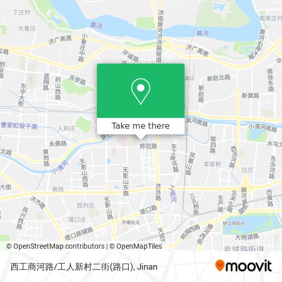 西工商河路/工人新村二街(路口) map