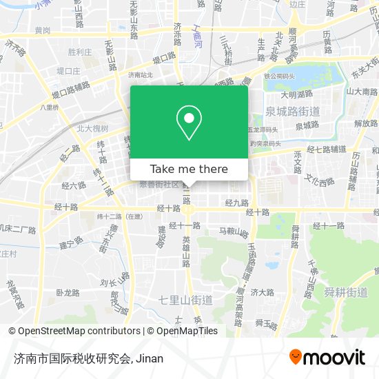 济南市国际税收研究会 map