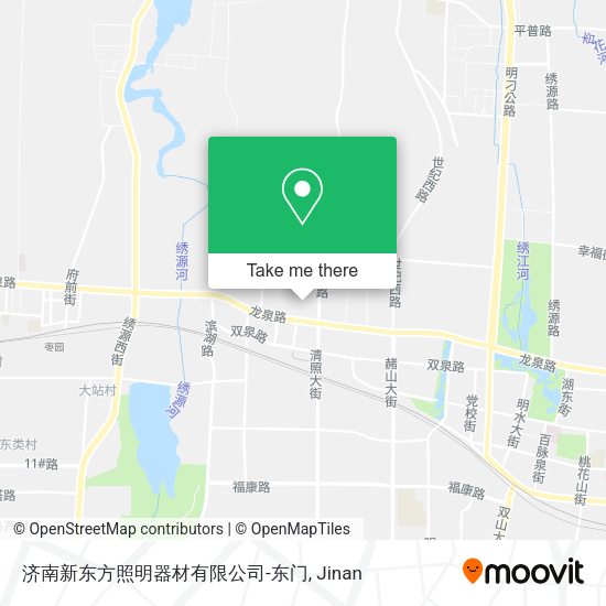 济南新东方照明器材有限公司-东门 map
