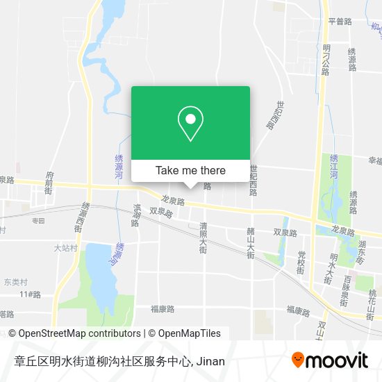 章丘区明水街道柳沟社区服务中心 map