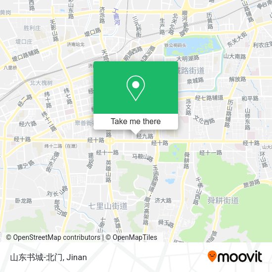 山东书城-北门 map