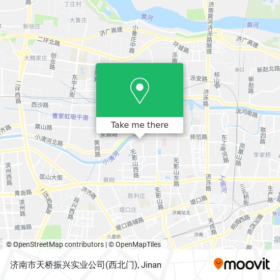 济南市天桥振兴实业公司(西北门) map