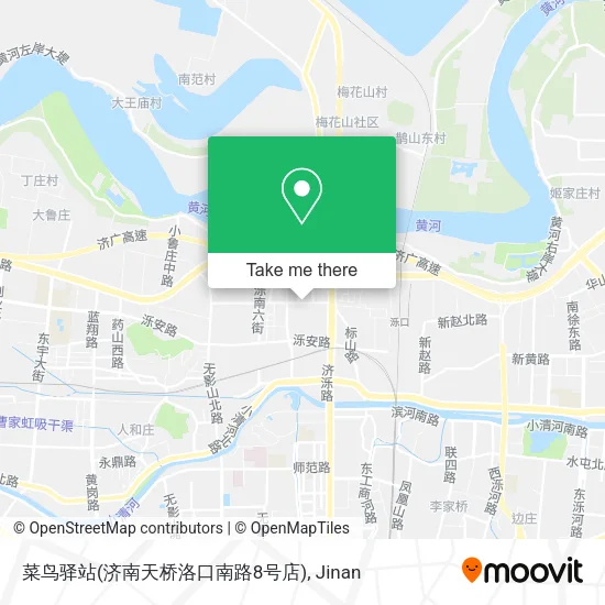 菜鸟驿站(济南天桥洛口南路8号店) map