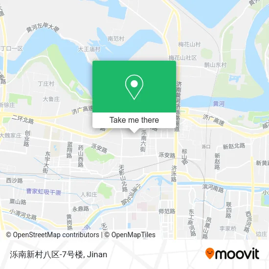 泺南新村八区-7号楼 map