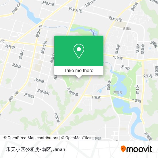 乐天小区公租房-南区 map