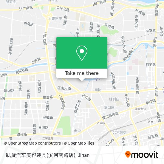 凯旋汽车美容装具(滨河南路店) map