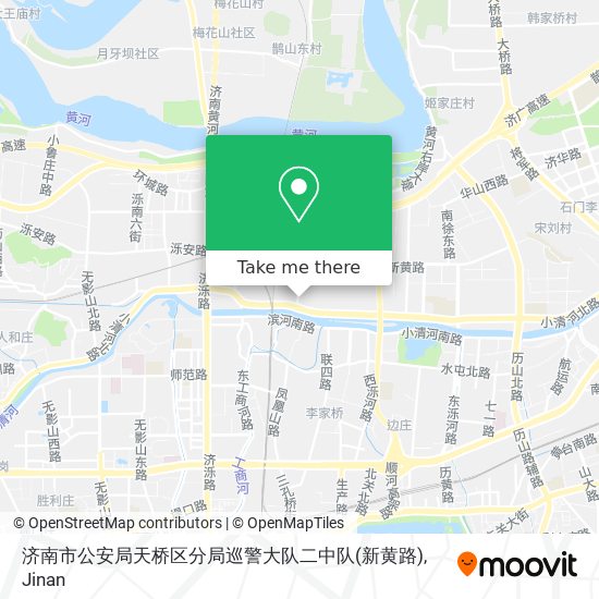 济南市公安局天桥区分局巡警大队二中队(新黄路) map