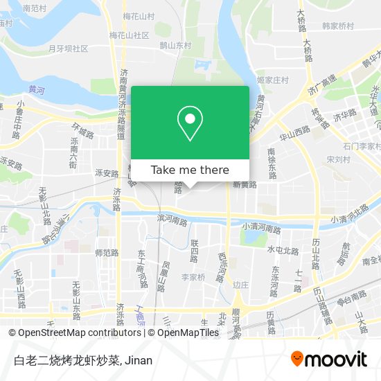 白老二烧烤龙虾炒菜 map