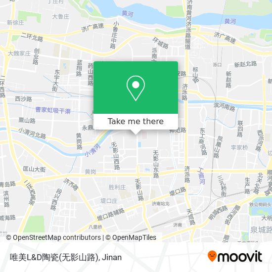 唯美L&D陶瓷(无影山路) map