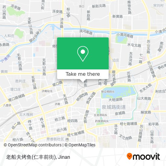 老船夫烤鱼(仁丰前街) map