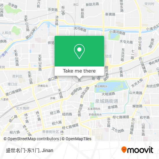 盛世名门-东1门 map