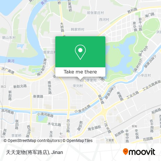 天天宠物(将军路店) map