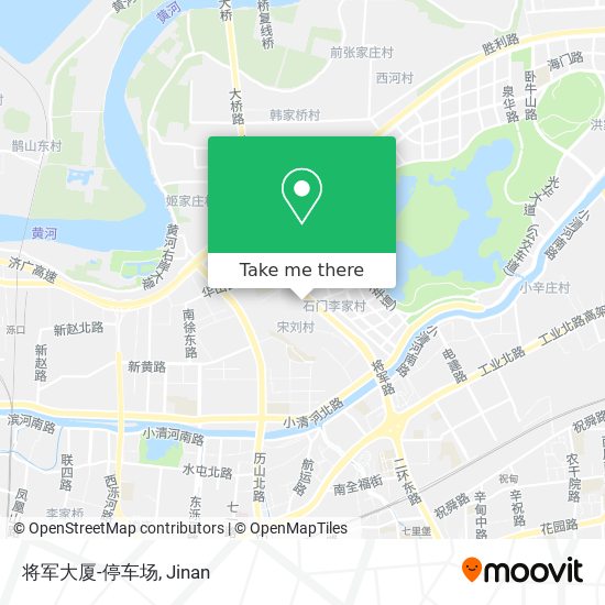 将军大厦-停车场 map