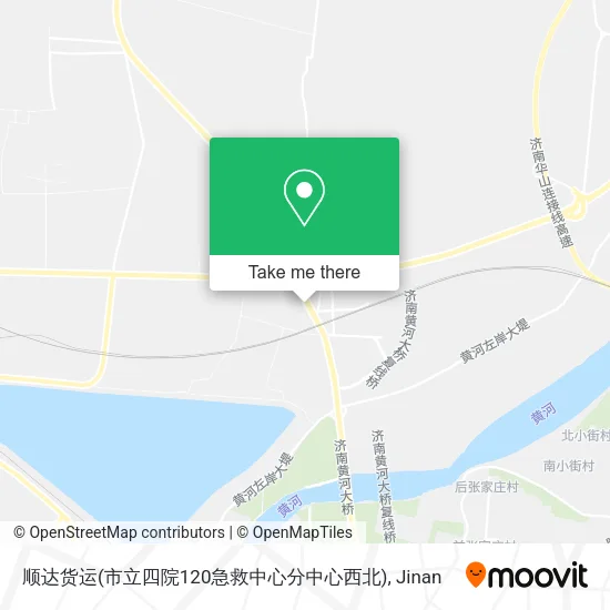 顺达货运(市立四院120急救中心分中心西北) map