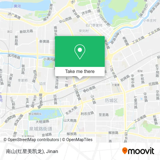南山(红星美凯龙) map