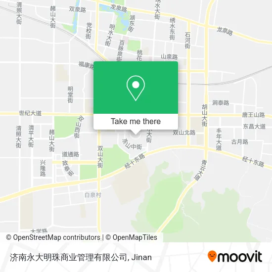 济南永大明珠商业管理有限公司 map
