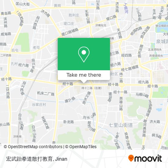 宏武跆拳道散打教育 map