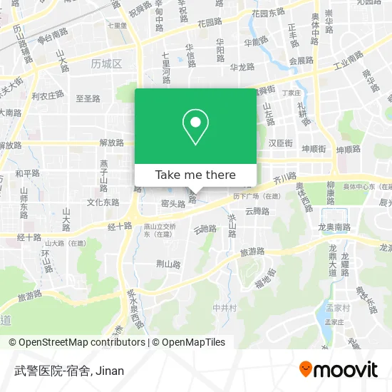 武警医院-宿舍 map