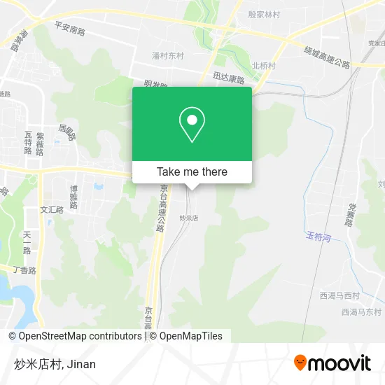 炒米店村 map