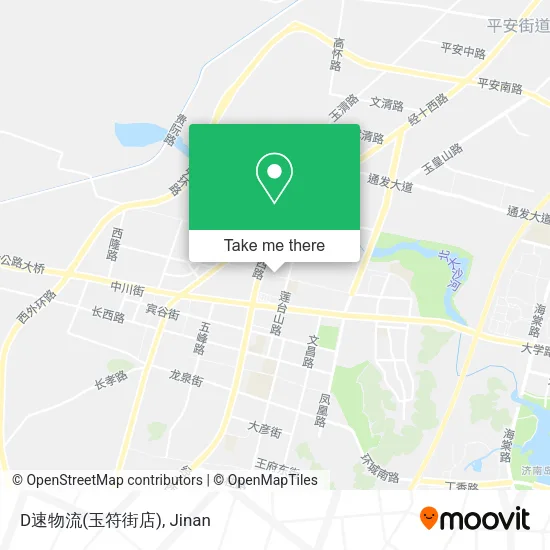 D速物流(玉符街店) map