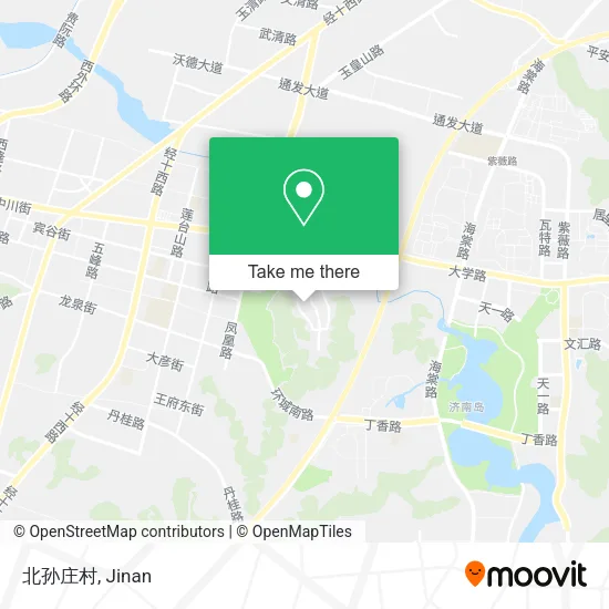 北孙庄村 map