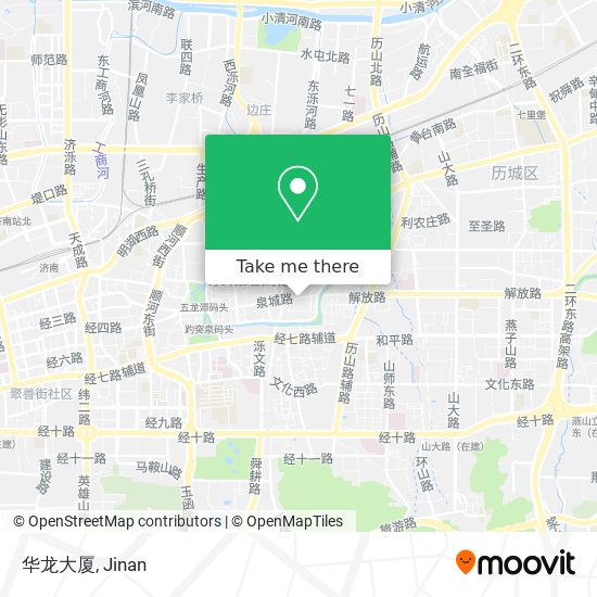 华龙大厦 map