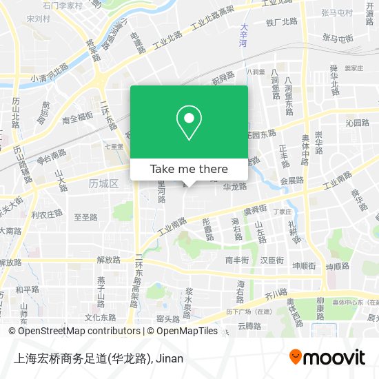 上海宏桥商务足道(华龙路) map