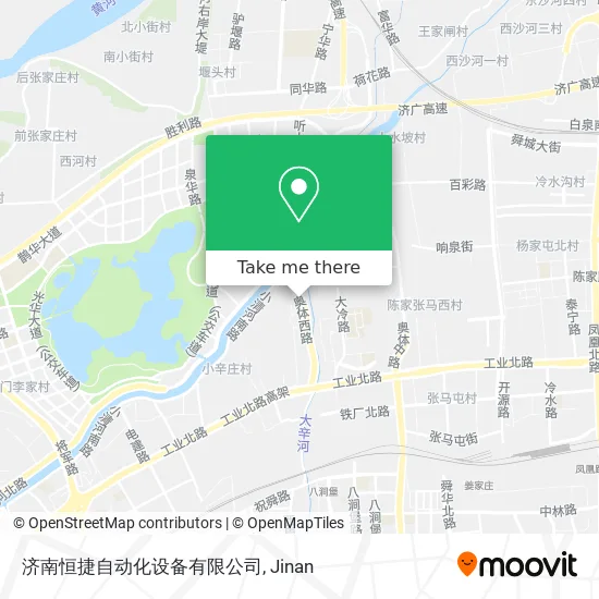 济南恒捷自动化设备有限公司 map
