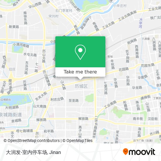 大润发-室内停车场 map