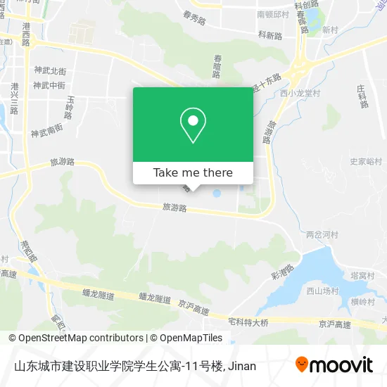 山东城市建设职业学院学生公寓-11号楼 map
