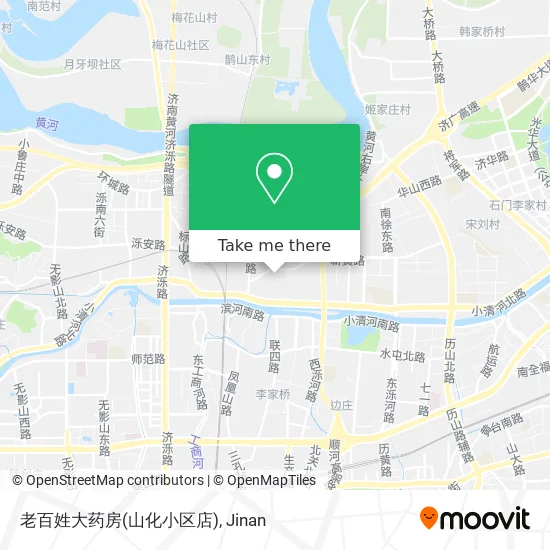 老百姓大药房(山化小区店) map