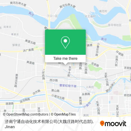 济南宁通自动化技术有限公司(大魏庄路时代总部) map